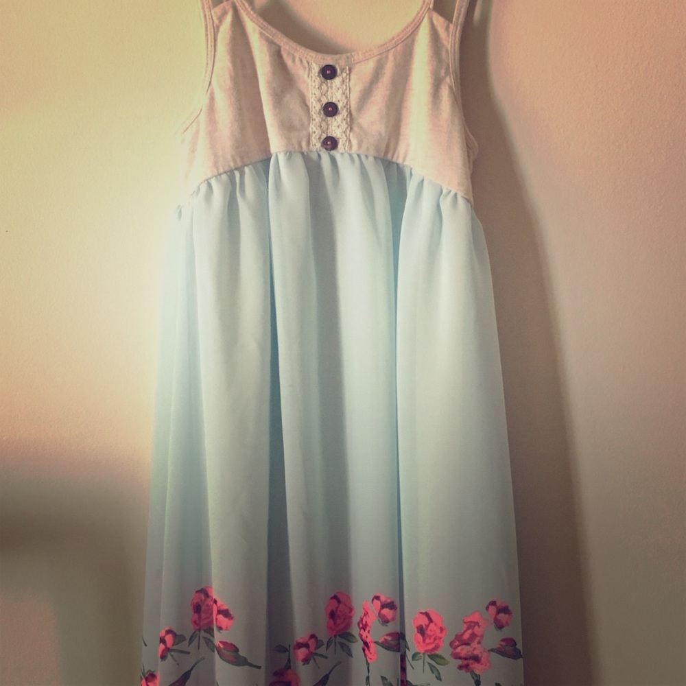 free planet high low dress size 7